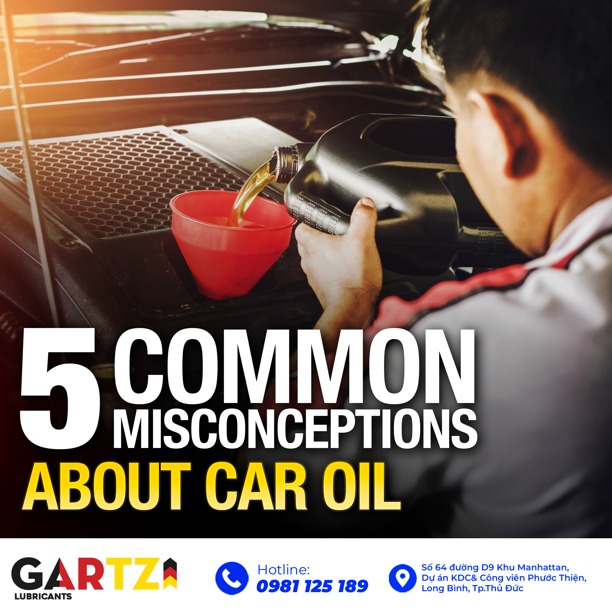 5 Common Misconceptions About Motor Oil