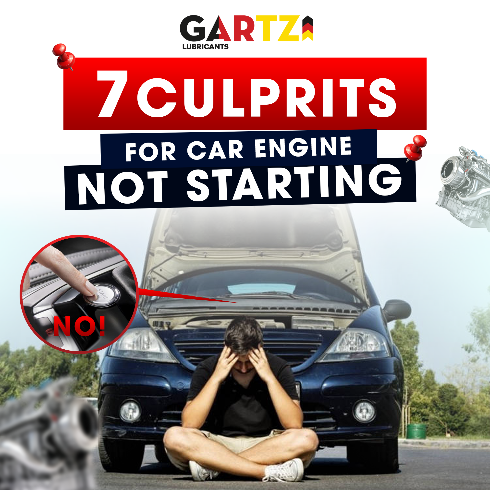 7 Culprits for Car Engine Not Starting