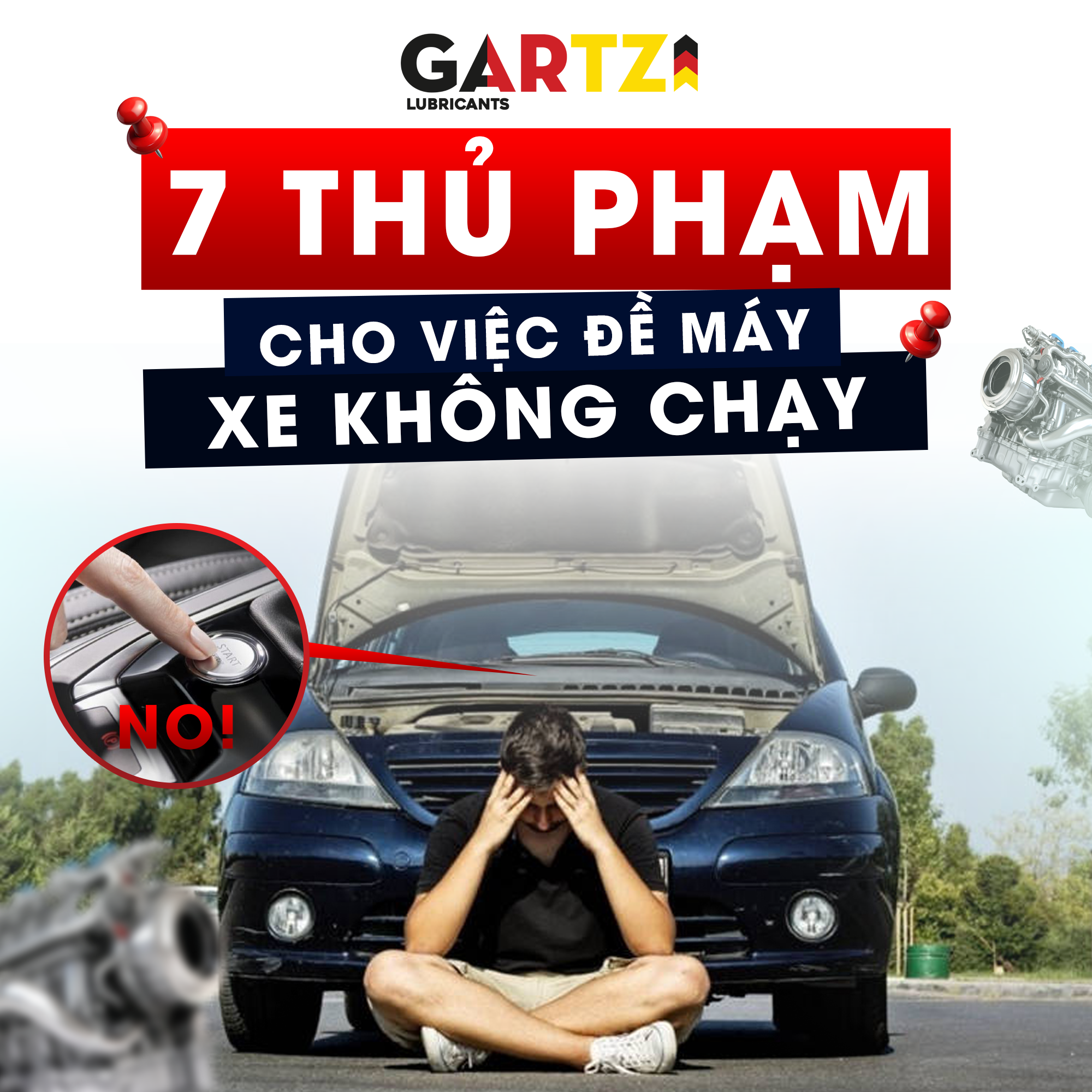 7 Thủ Phạm Cho Việc Đề Máy Nhưng Xe Không Chạy